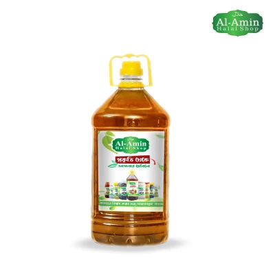 কাঠের ঘানি ভাঙ্গা সরিষার তেল